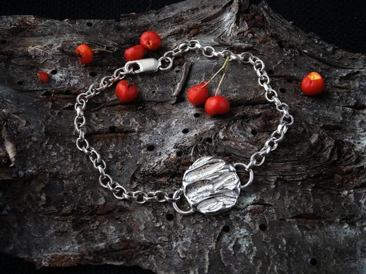 Cinderhill Sterling Silver Bracelet with link chain