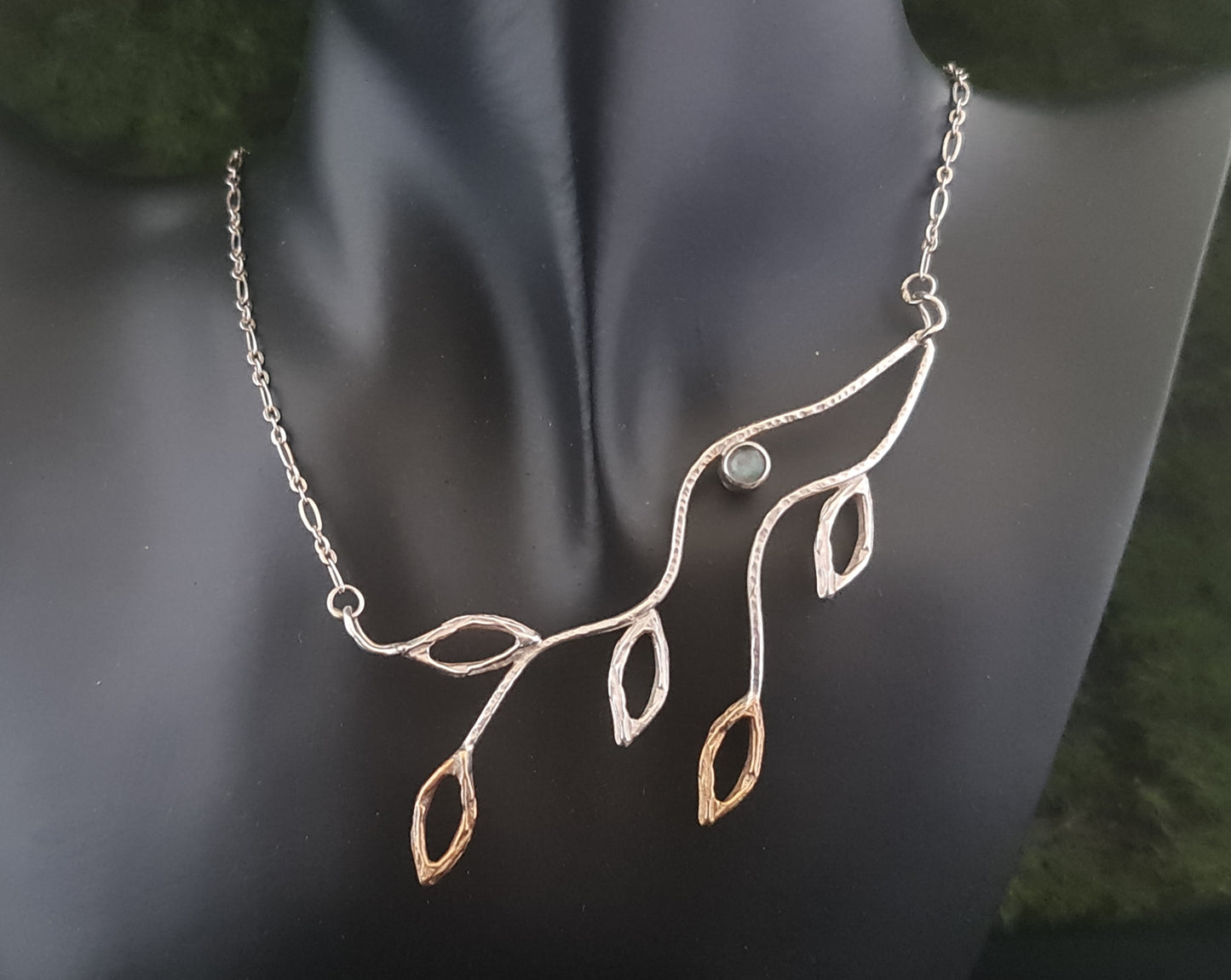 Greybury Wood Falling Leaves Necklace